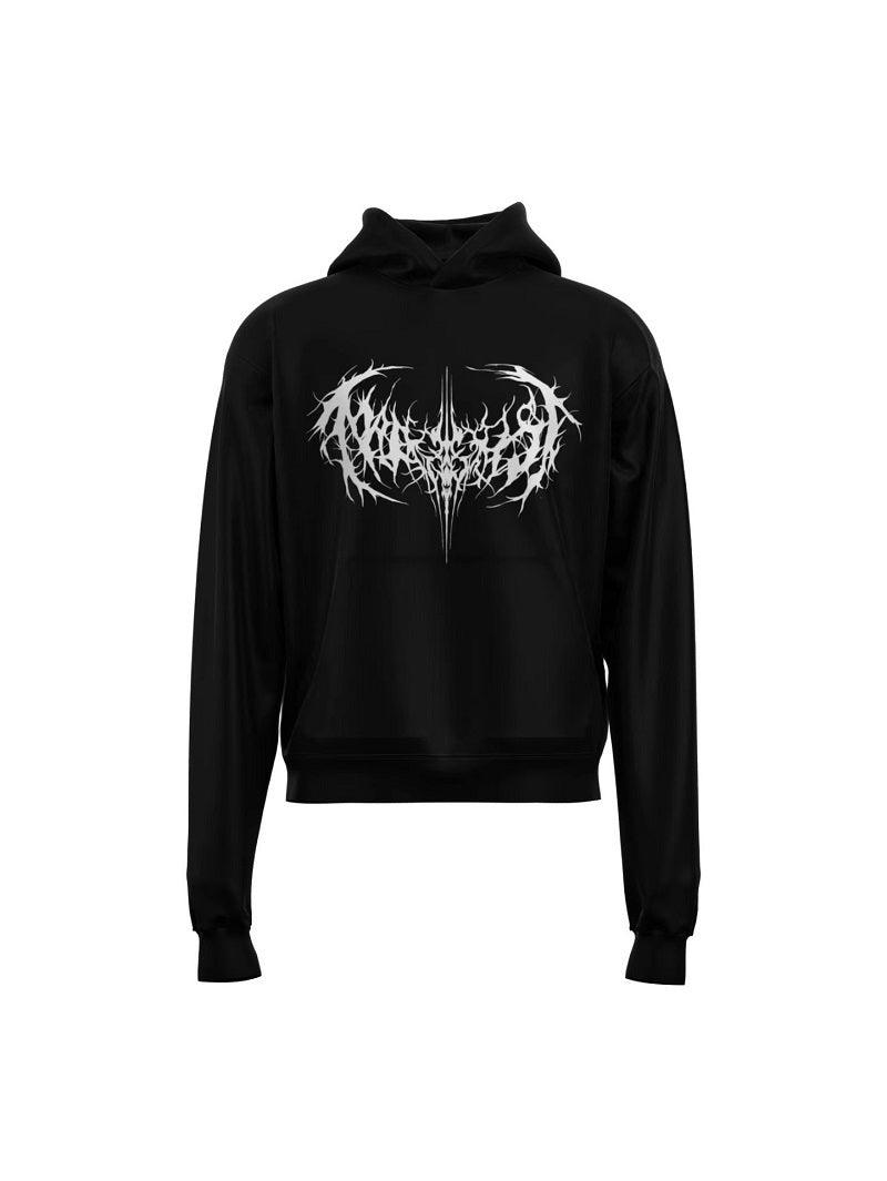 Long Sleeve Hooded Opium Style Pattern Sweater - WOMONA.COM