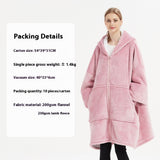 Leisure Double-layer Wearable Blanket