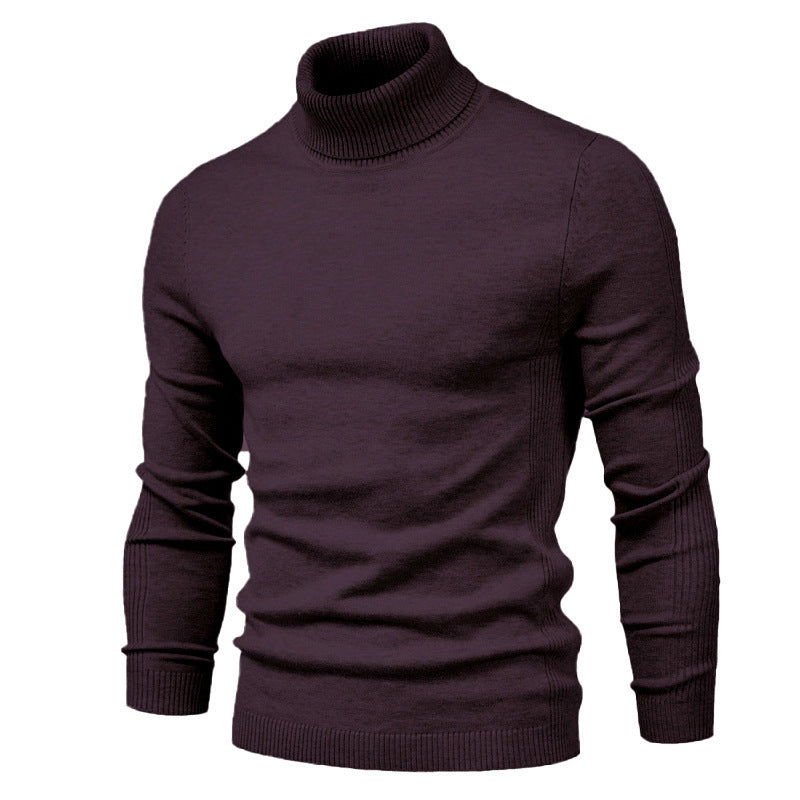 Foreign Trade Turtleneck Men's Casual Sweater - WOMONA.COM