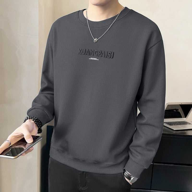 Round Neck Heavy Sweater For Men - WOMONA.COM