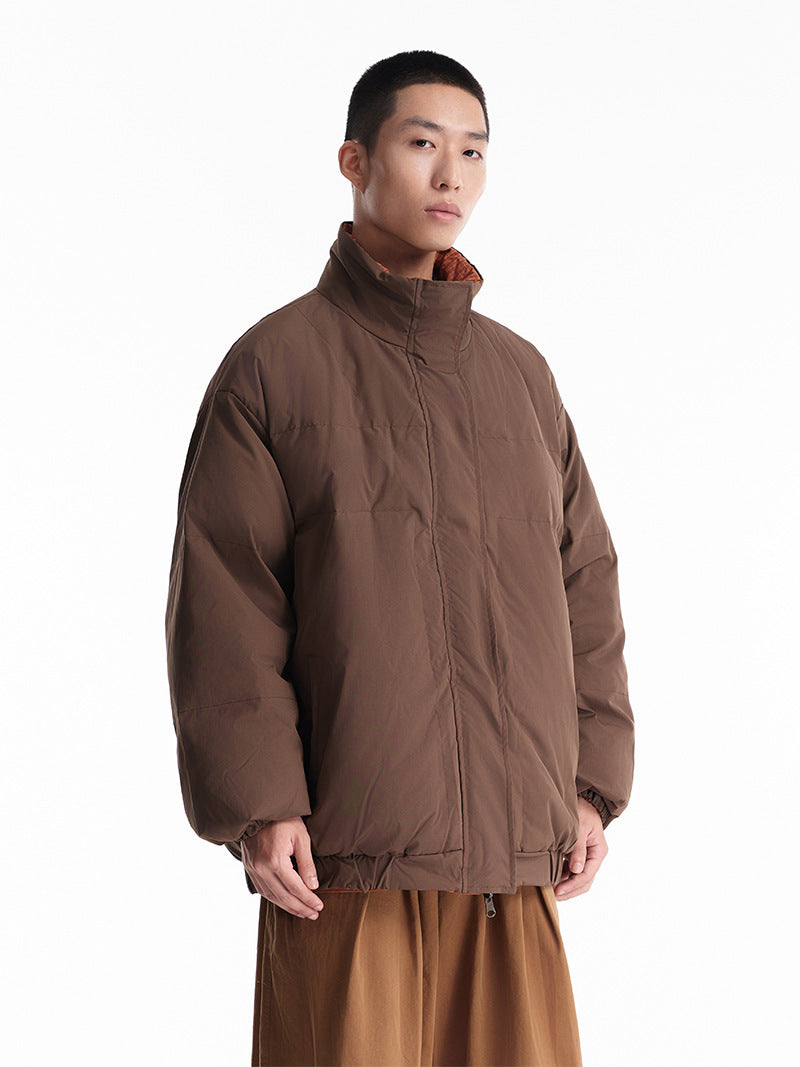 Ancient Two-sided Wear Down Jacket Men