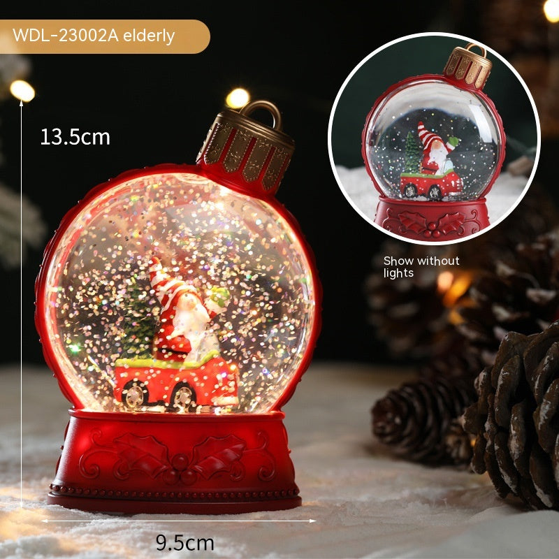 Christmas Holiday Decorations Luminous Simulation Flat Light - WOMONA.COM