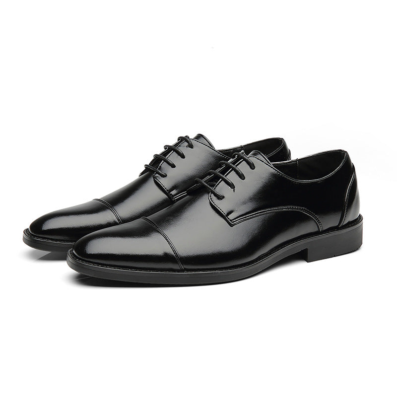 British style business shoes for men - WOMONA.COM