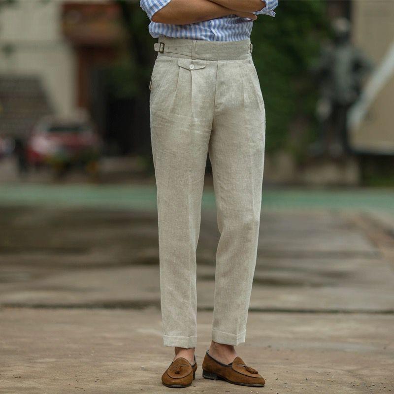 High Waist Slimming Trousers Pencil Pants - WOMONA.COM