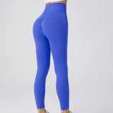 Seamless Leggings Yoga Pants Tummy Control Workout Running Yoga - WOMONA.COM