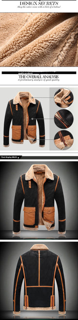 Winter Pelz Jacke Verdickt