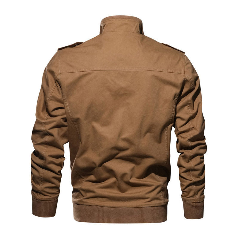 Motorcycle Jacket Mens Coat Winter Jackets For Men - WOMONA.COM