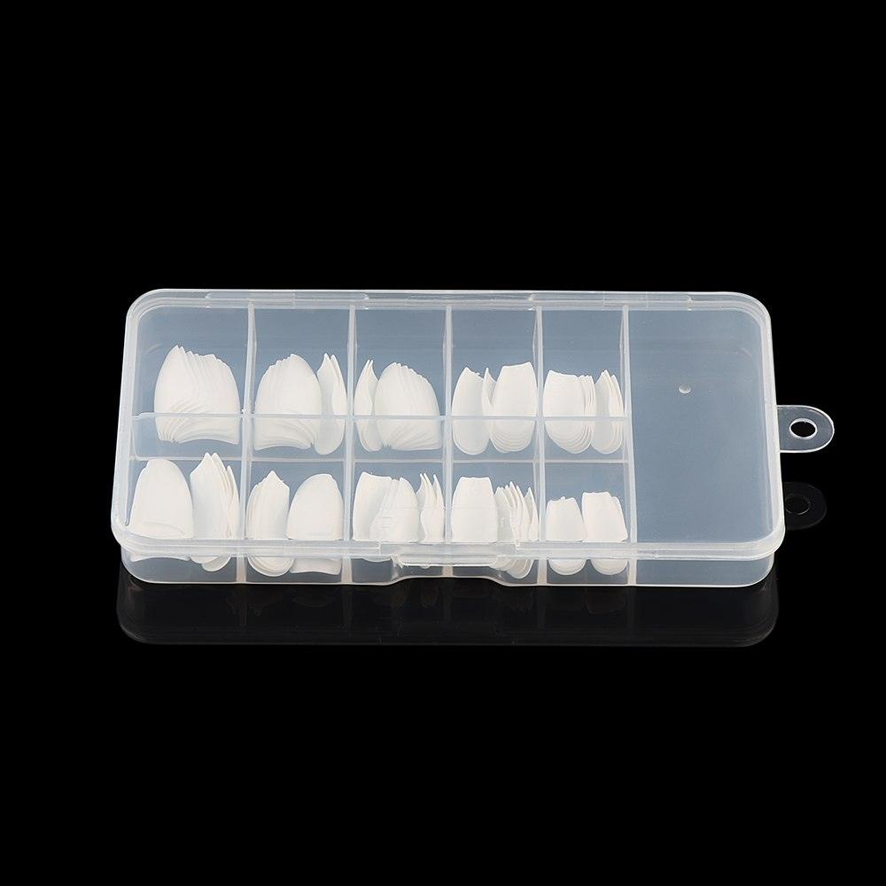 Women's Long Fashion False Ballerina Casket Shape Nails - WOMONA.COM