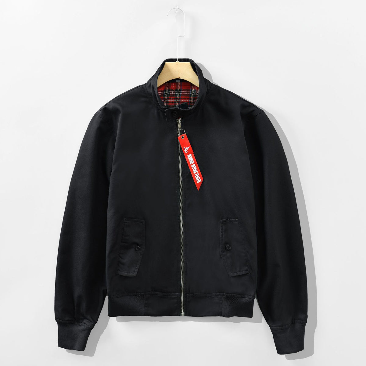 Men's European-style slim stand-collar cotton casual jacket in six colors – photo 8 of 10