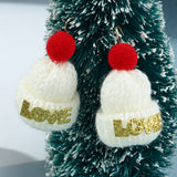 Stud Girl Christmas Earrings - WOMONA.COM