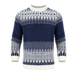 Men's Crewneck Pullover Sweater - WOMONA.COM