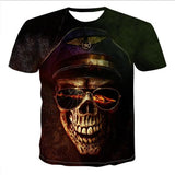 Mens Skull T shirts 3D t- shirts - WOMONA.COM