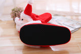 Santa Claus Cotton Shoes Slippers Plush Toy Gift Winter - WOMONA.COM