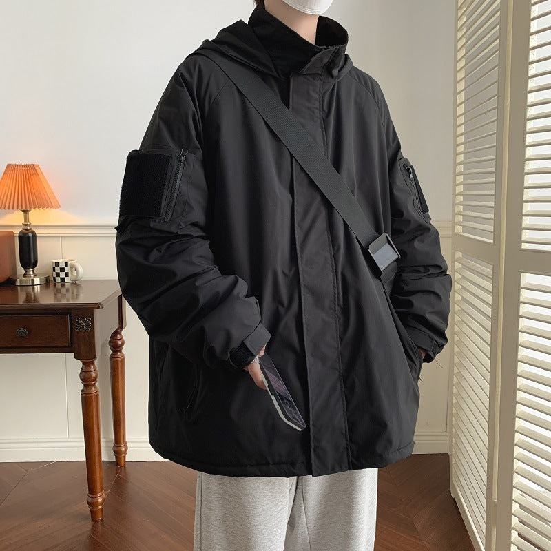 Three-in-one Coat Japanese Hoodie Workwear Jacket