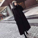 Women's Mid-length Woolen Coat Ins