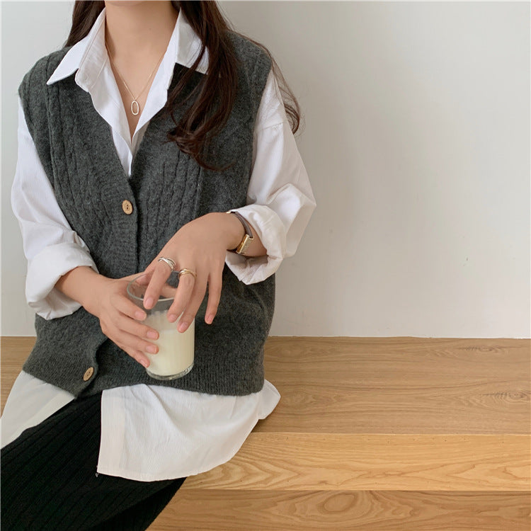 Women Sweaters Wear Korean Style Loose Clothes - WOMONA.COM