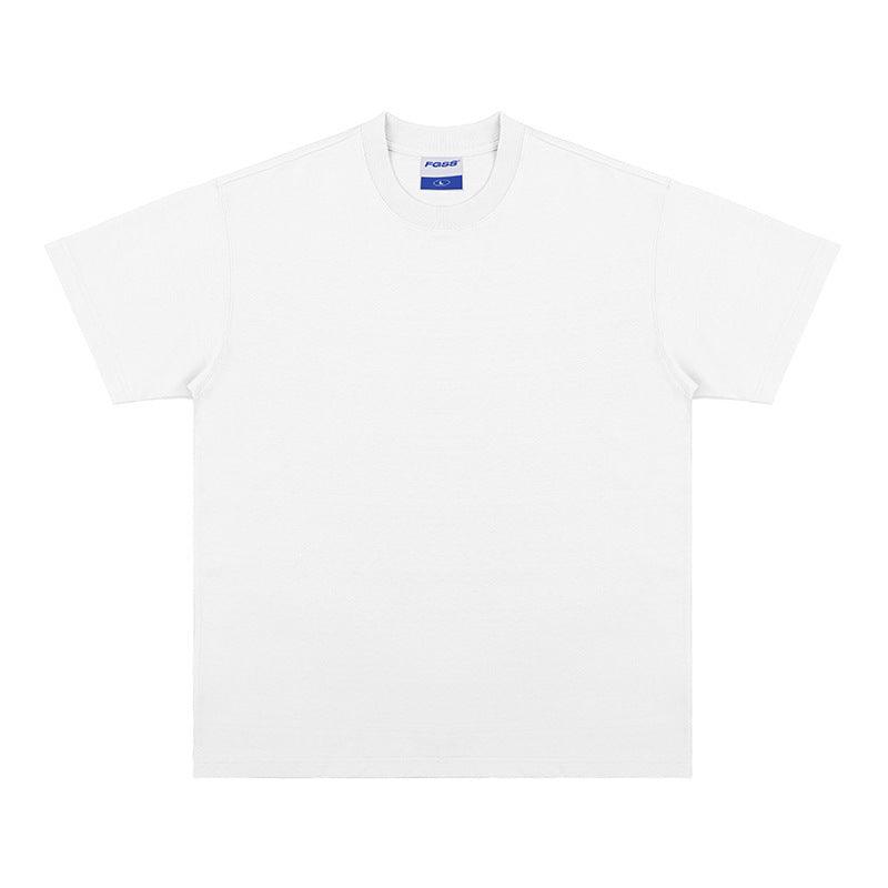 Cotton Solid Color T-shirt For Men And Women - WOMONA.COM