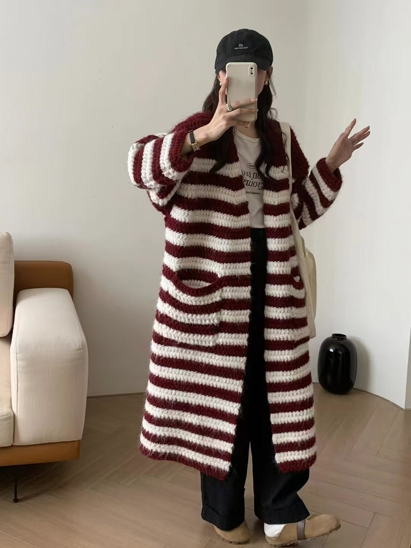 Loose And Lazy Style Sweater Coat