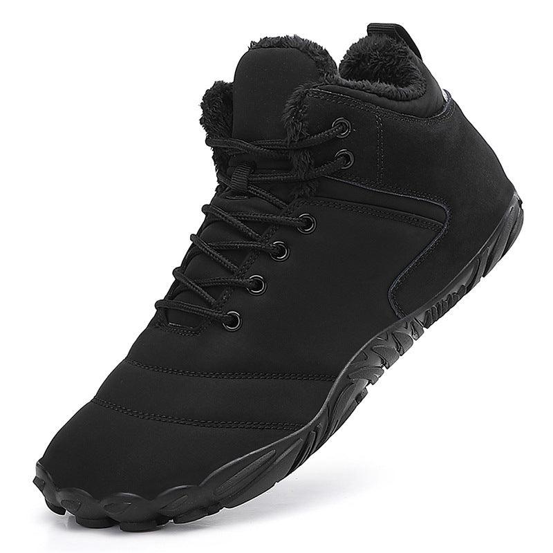 Casual Warm And Plush Thick Cotton Boots - WOMONA.COM