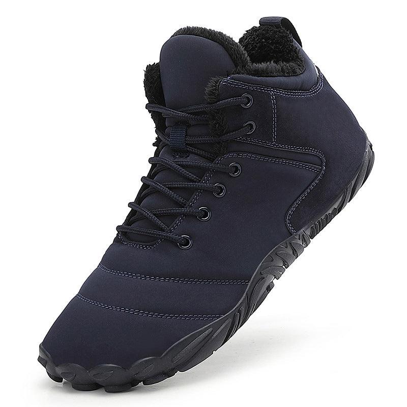 Casual Warm And Plush Thick Cotton Boots - WOMONA.COM
