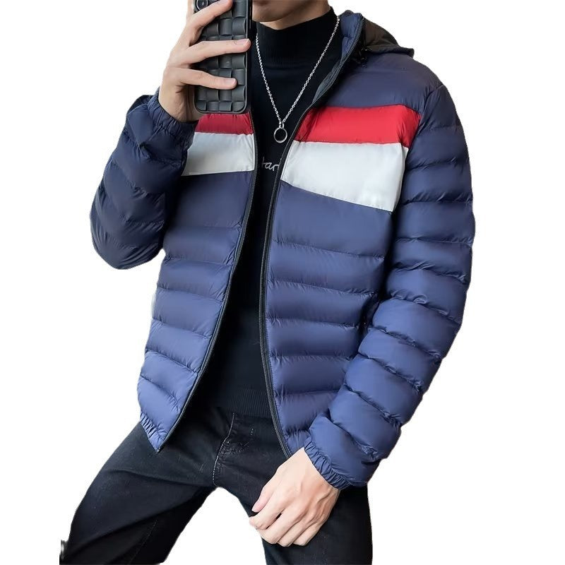 Thickened Cotton-padded Down Hoodie Padded Coat - WOMONA.COM