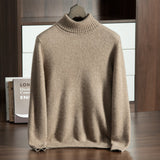 High Lapel Loose Comfortable Basic Sweater