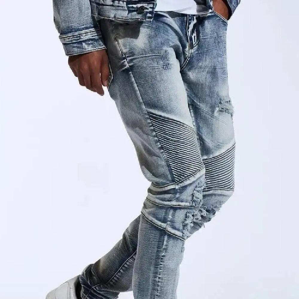 Motorcycle Leggings Men's Tight Fitting - WOMONA.COM
