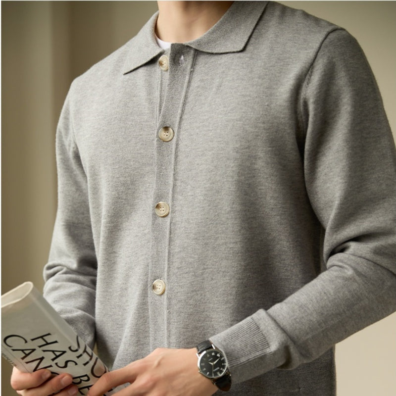 Men's Yuppie Casual Versatile Knitted Sweater - WOMONA.COM