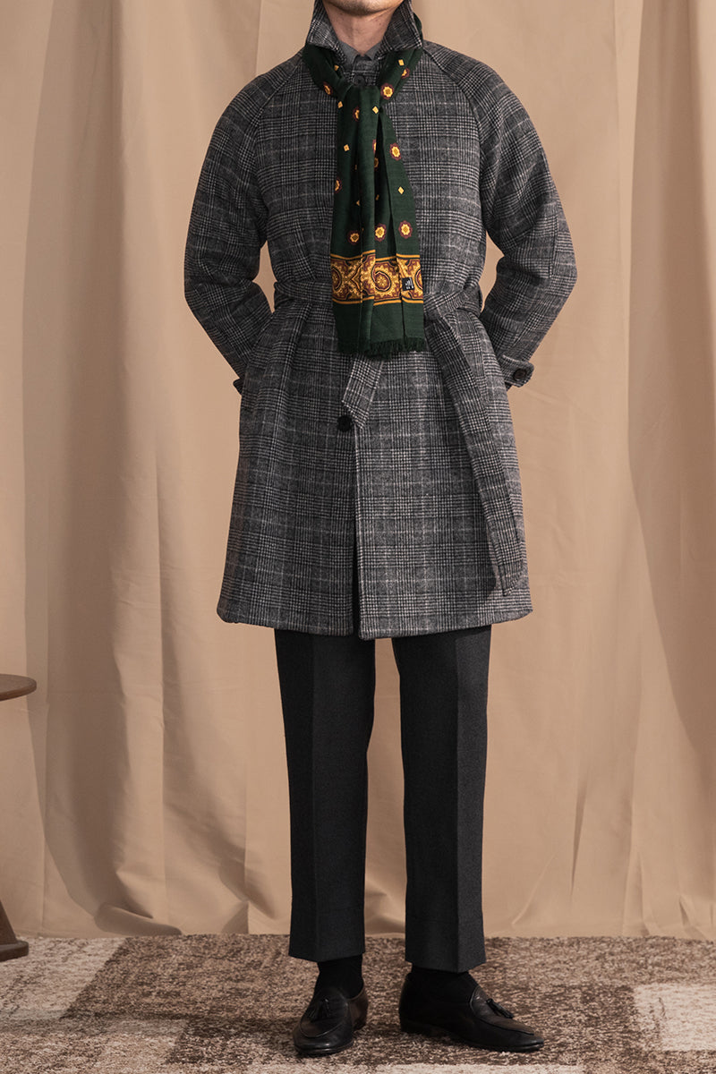 Men's Wool Warm Mid-length Coat - WOMONA.COM