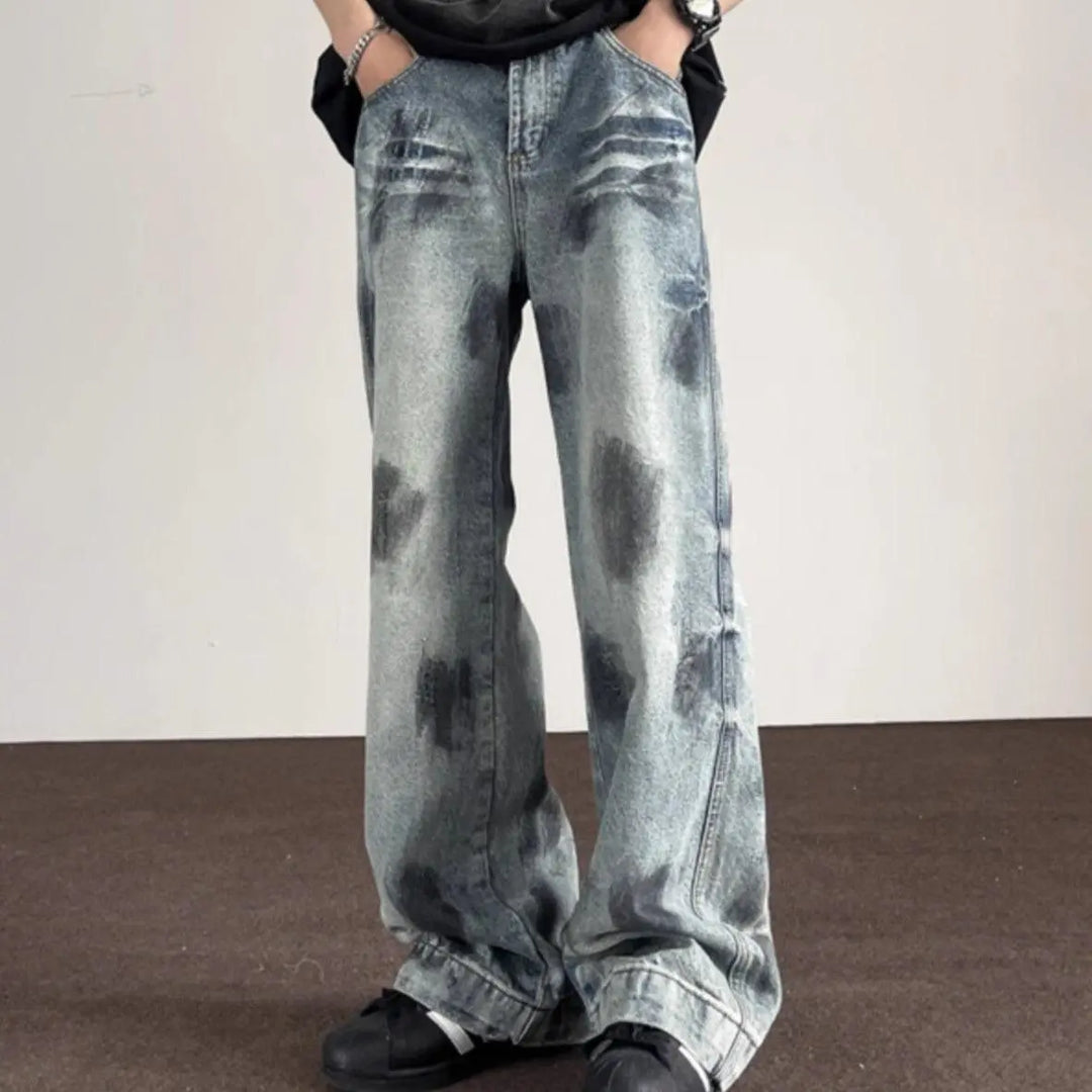 Jeans Men's Spring New American Retro - WOMONA.COM