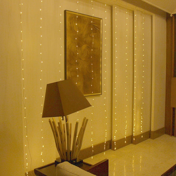 Christmas LED Curtain Lights - WOMONA.COM