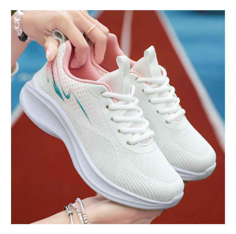 Soft Bottom Comfortable Breathable Sneakers - WOMONA.COM