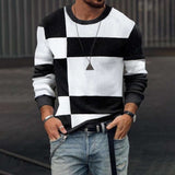 3D Pullover Casual Tops Long Sleeve T-Shirts - WOMONA.COM