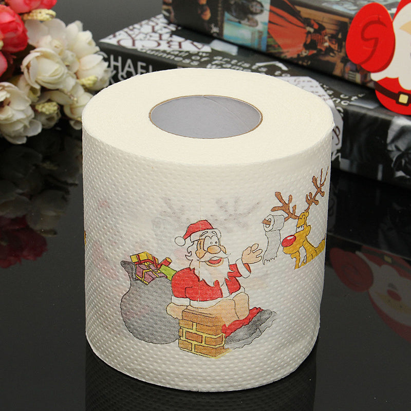 Christmas Toilet Paper - WOMONA.COM