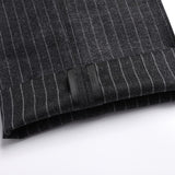 Men's Striped Suit Business Professional Formal Wear - WOMONA.COM