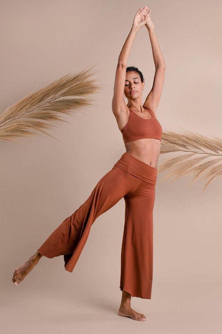 Yoga Suit Backless Spaghetti Straps Backless Bra - WOMONA.COM