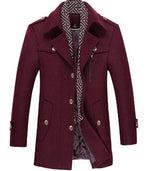 Padded cotton coat and wool coat