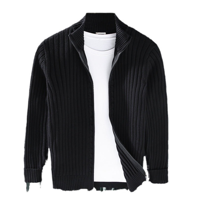 Men Fashion Personalized Sweater Coat - WOMONA.COM