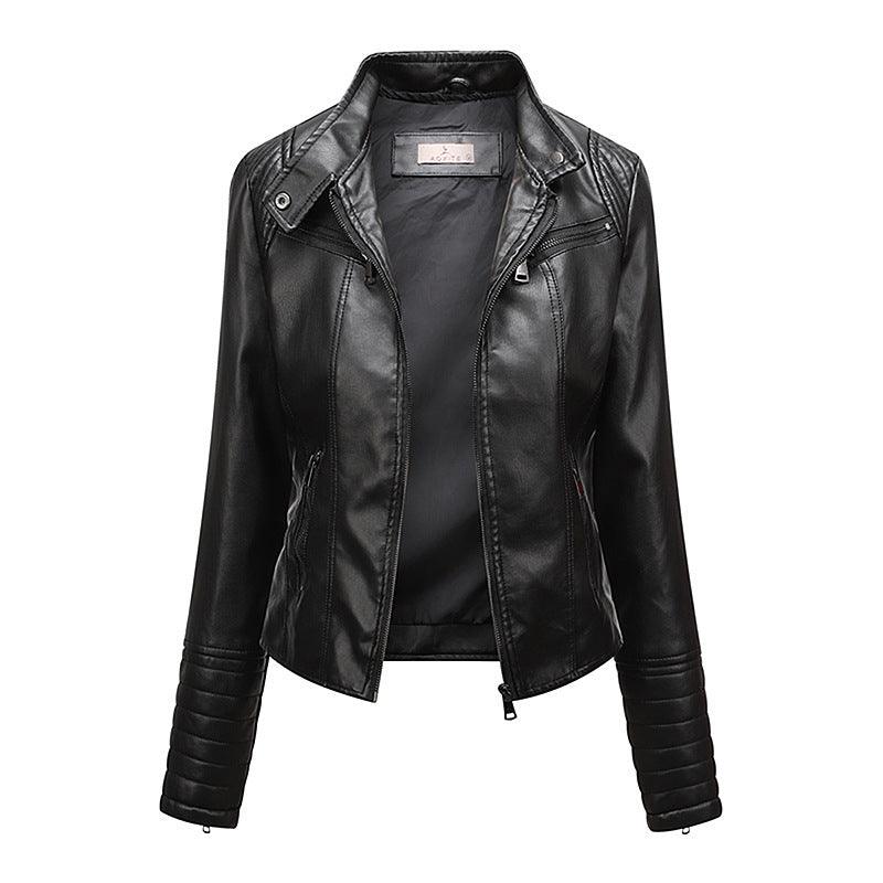 Women's Slim Jacket Thin Spring And Autumn Coat - WOMONA.COM