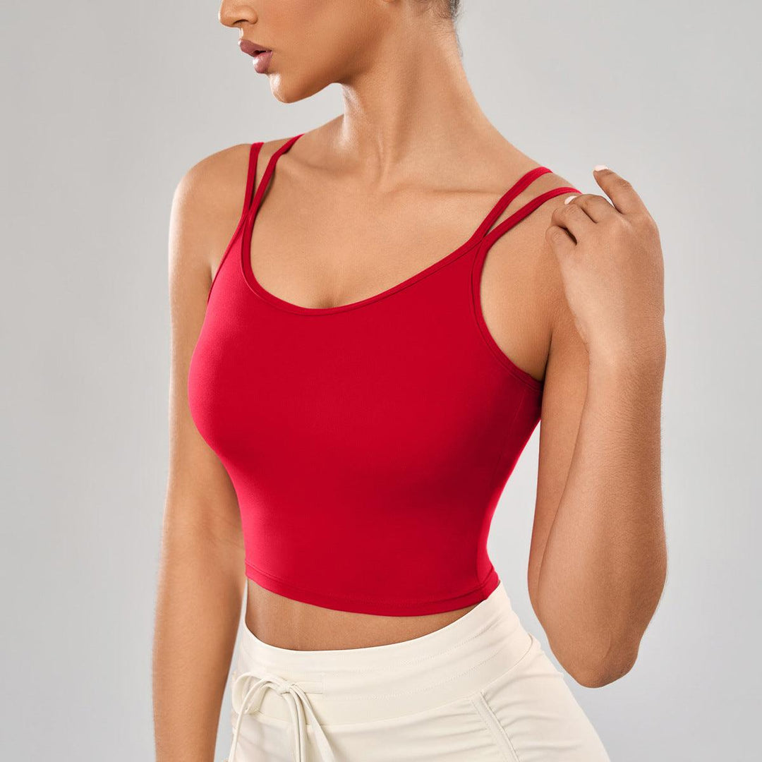 Sports Underwear High Strength Yoga Clothing Top - WOMONA.COM