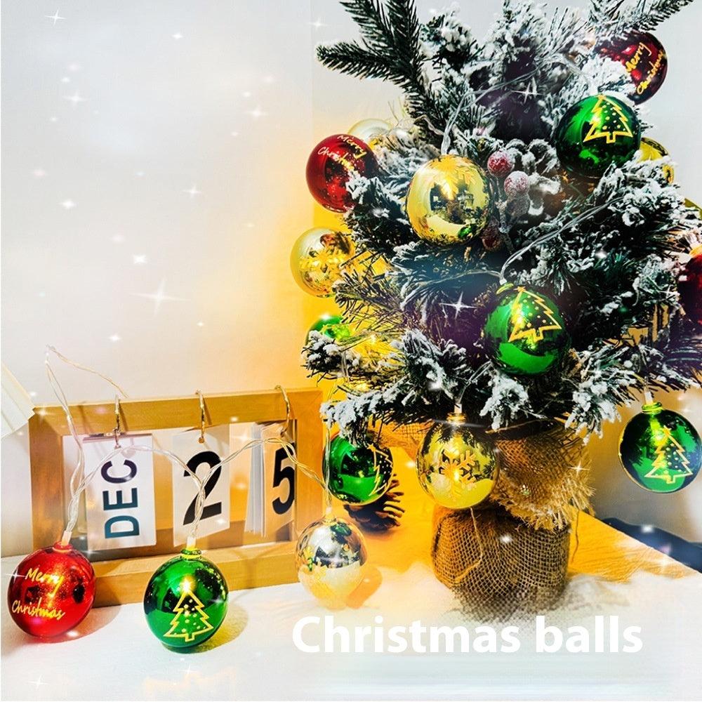 Christmas Party Decorations Scene Layout - WOMONA.COM