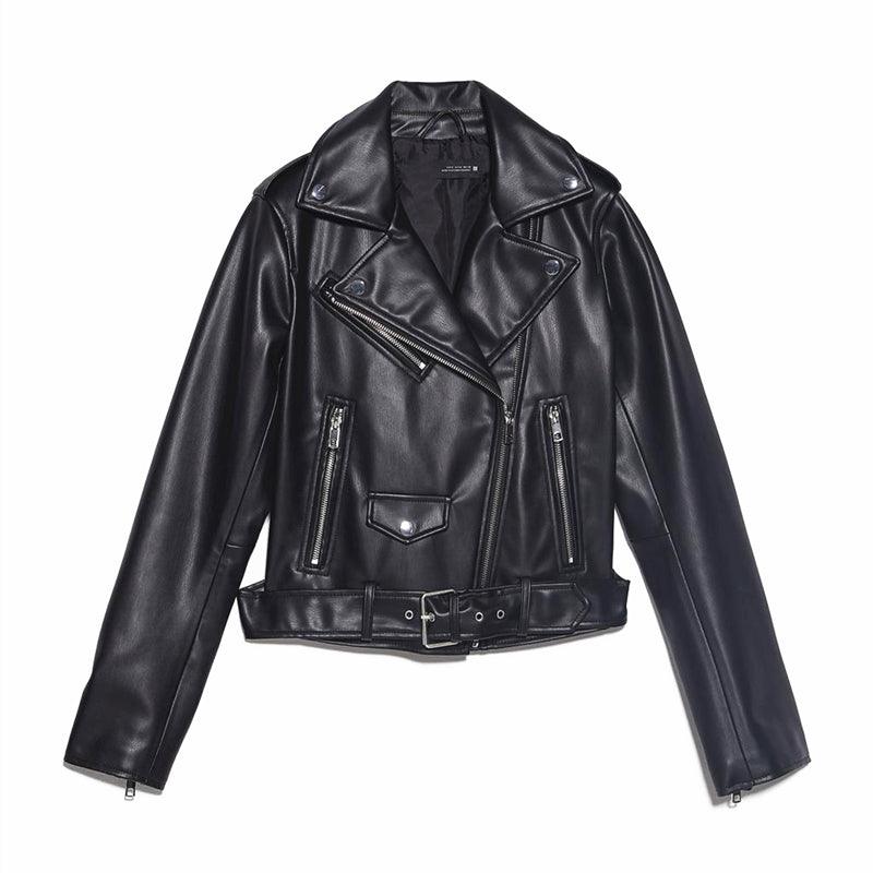 Women's leather jacket - WOMONA.COM