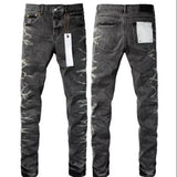 European And American Street Designer Solid Color American Retro Hip-hop Fashion Jeans