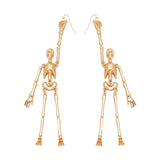 Skull alloy earrings women - WOMONA.COM