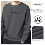 Round Neck Heavy Sweater For Men - WOMONA.COM