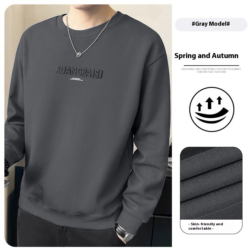 Round Neck Heavy Sweater For Men