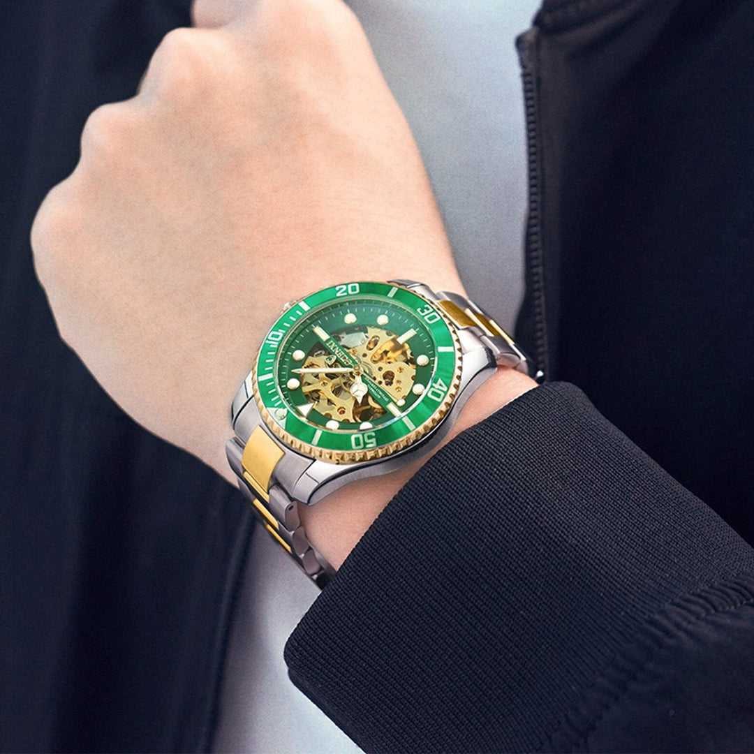 Fashion Waterproof Men's Mechanical Watch - WOMONA.COM