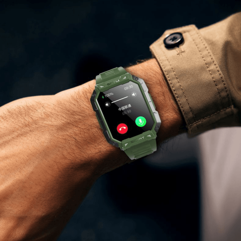 Bluetooth Calling Heart Rate Blood Pressure Waterproof Smart Watch - WOMONA.COM
