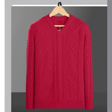 Men's Thickened Thermal Base Sweater - WOMONA.COM