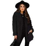 Woolen Yarn Autumn Winter Coat For Women - WOMONA.COM